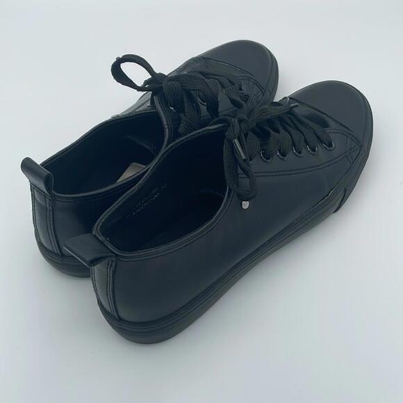 Matt & Nat - Tennis Shoes HUGO Men's Vegan Sneakers - Black - 39 - Picture 3 of 11
